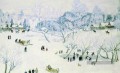 magic winter ligachevo 1912 Konstantin Yuon paysage de neige